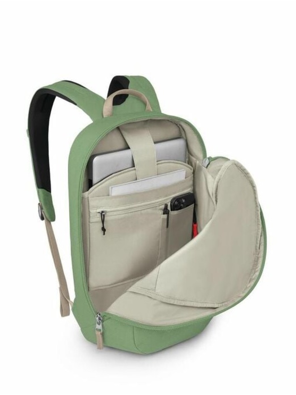 NWT Osprey Arcane Botanica Heather Green Rolltop Backpack 24L - Picture 4 of 6